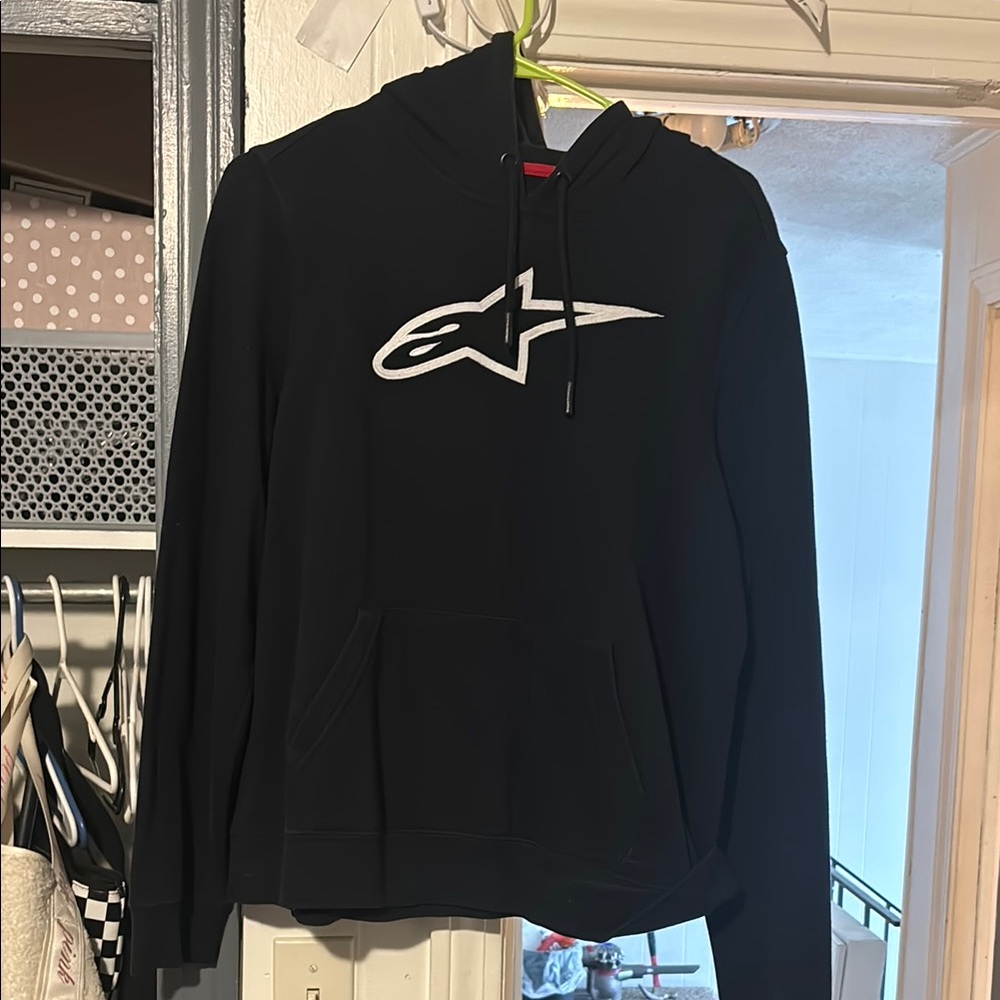 Alpinestars Men's Black Hoodie Sweater